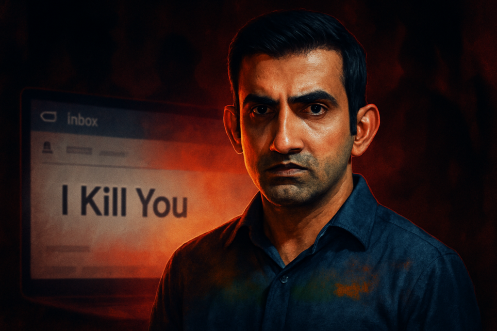 Gautam Gambhir i kill you