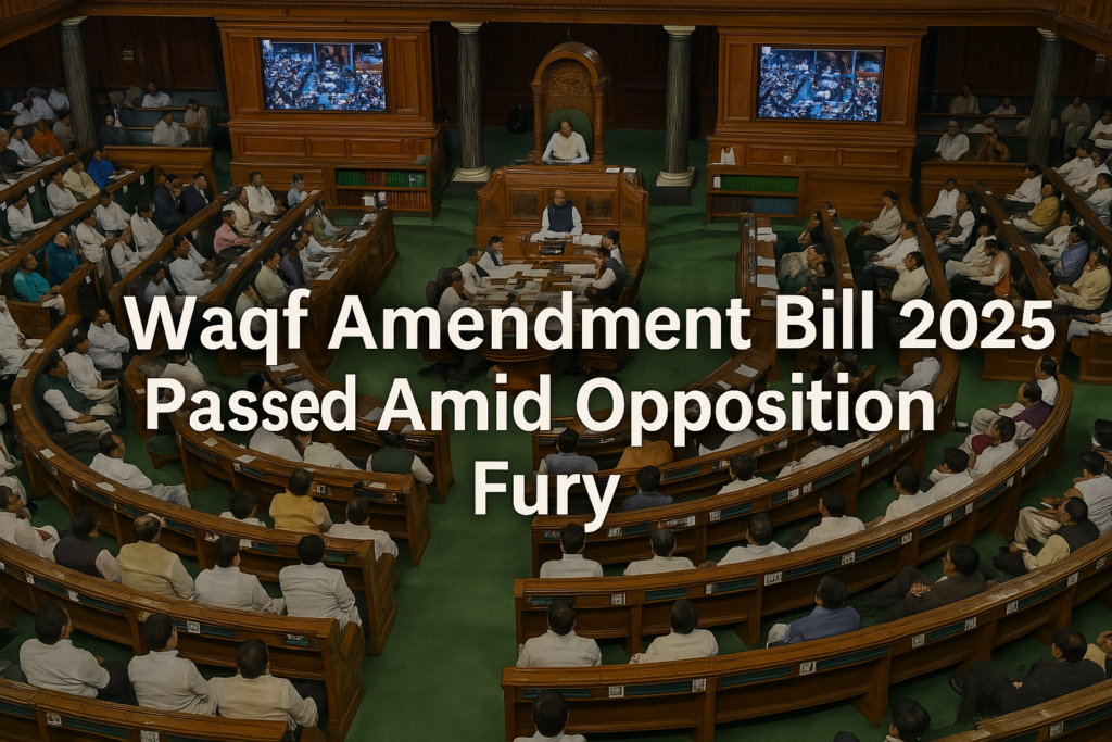 BJP aur INDIA Bloc ke beech garam bahas Waqf Amendment Bill 2025 par
