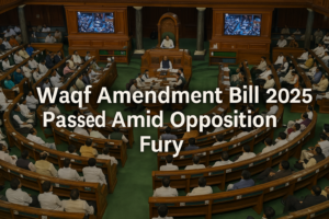 BJP aur INDIA Bloc ke beech garam bahas Waqf Amendment Bill 2025 par