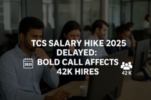 TCS Salary Hike 2025 Delayed: Bold Call Affects 42K Hires