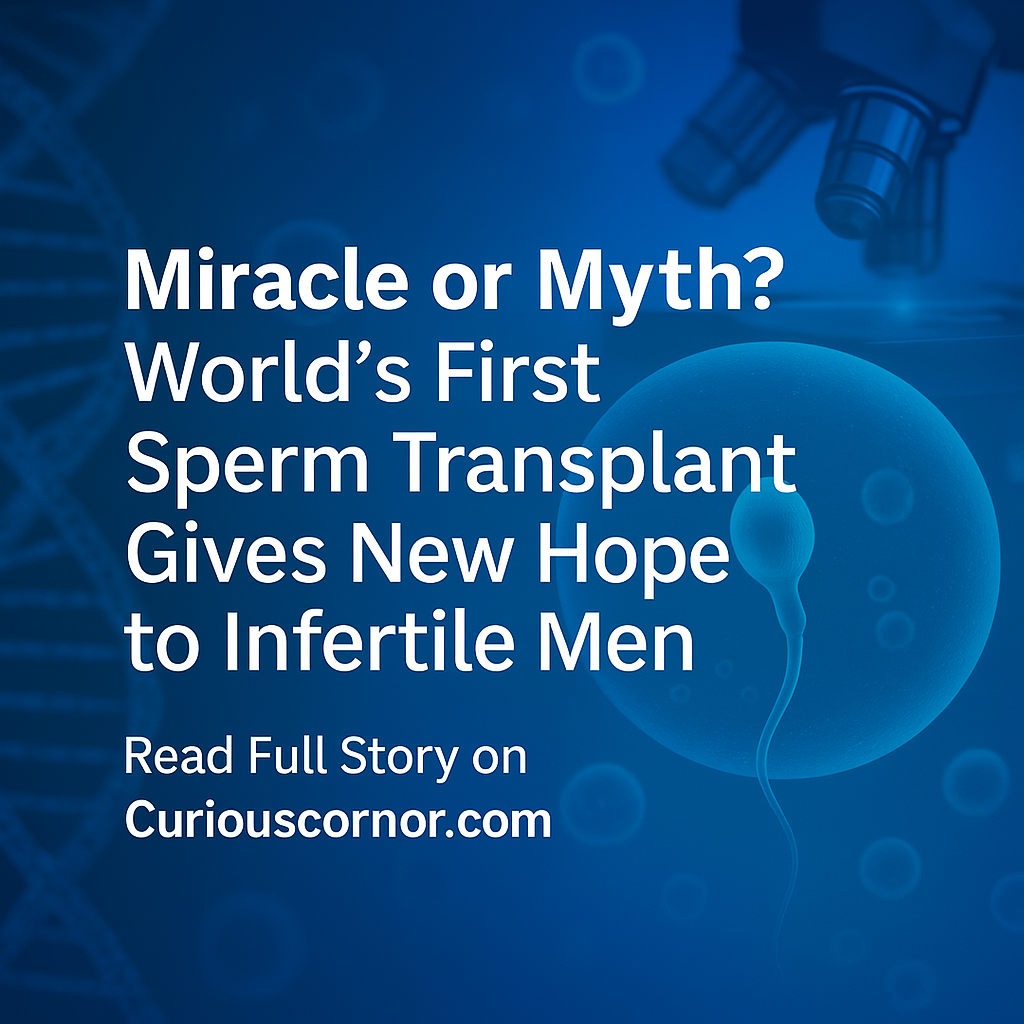worlds first sperm transplant