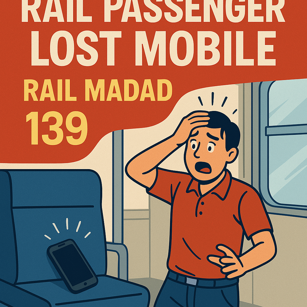 Lost Mobile in train