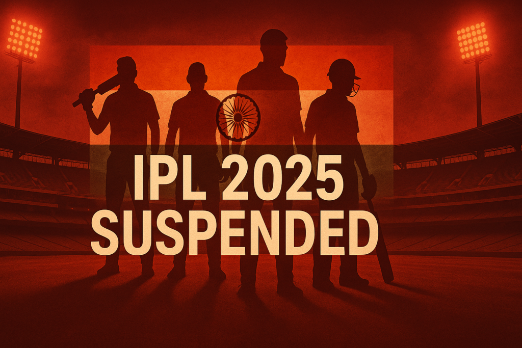 ipl 2025 suspended