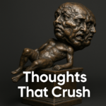 Weight of thought sculpture 