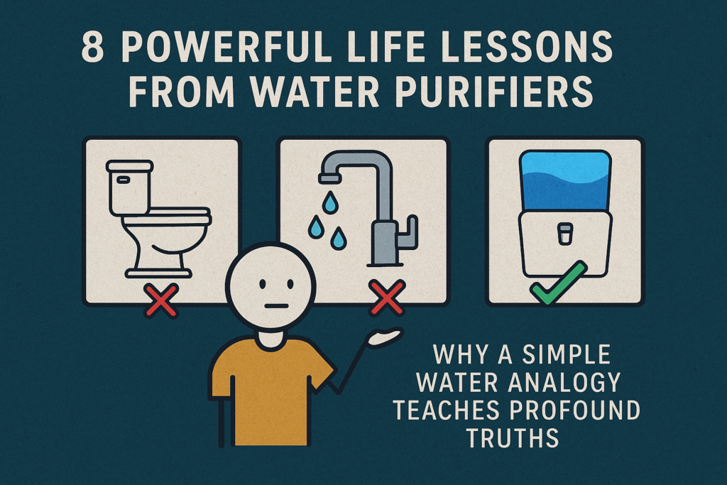life lesson from water analogy