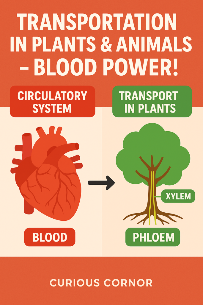 Transportation in plants and animals